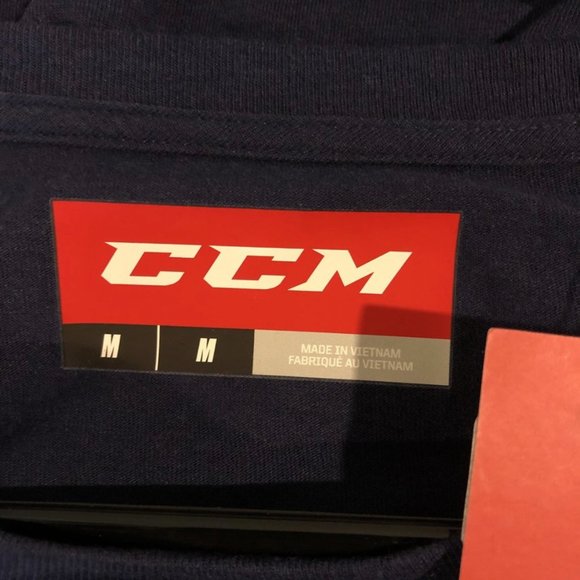 CCM Core Short Sleeve Men's Tee - True Navy - Picture 4 of 5